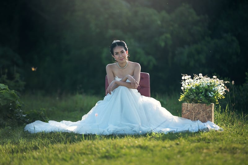 Starry Wedding Dress